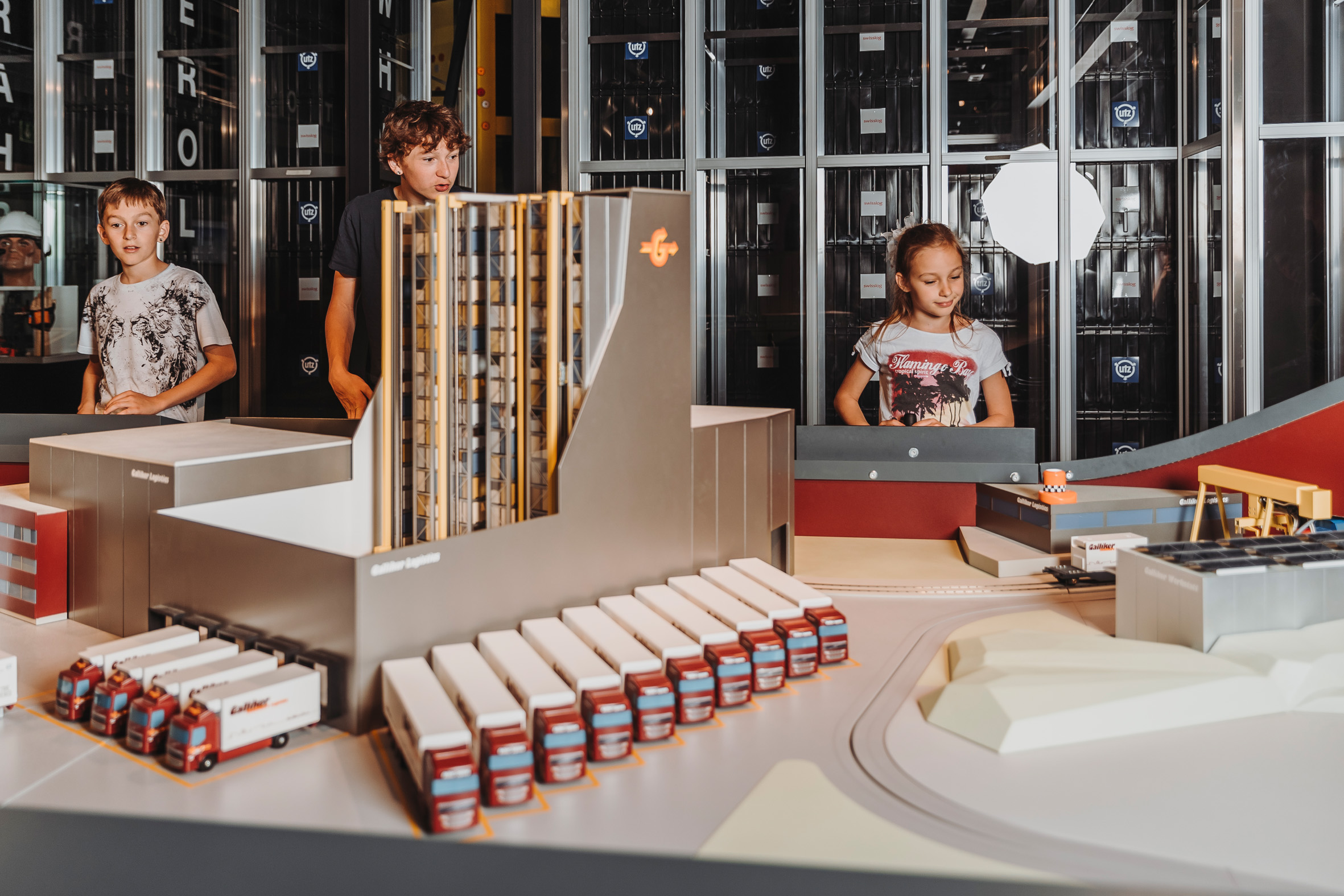 Verkehrshaus der Schweiz, Logistik. Ausstellung, Stiftung Logistik Schweiz,